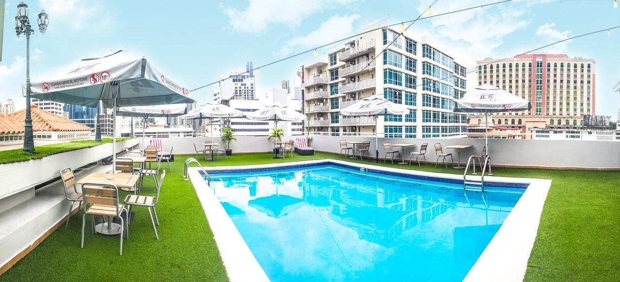 Aparthotel Sevilla Suites Panama Stadt Exterior foto